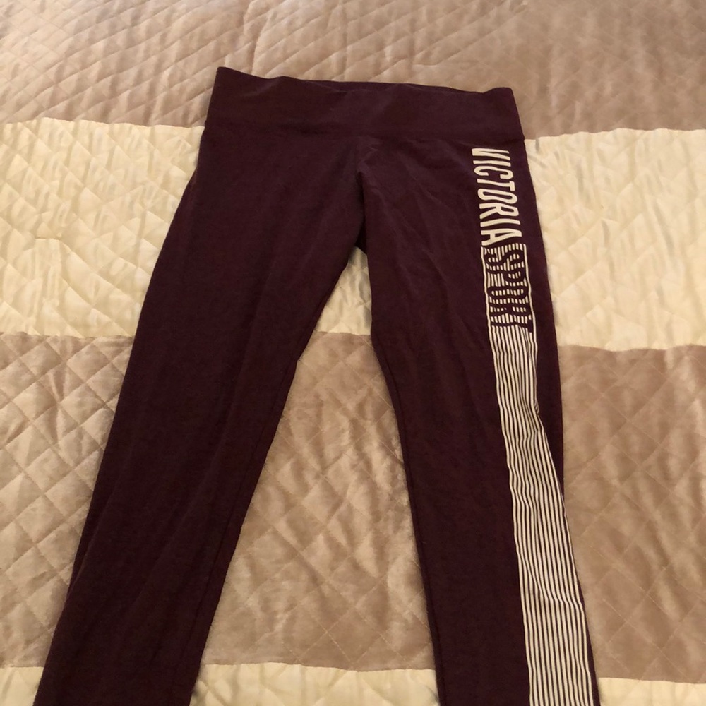 Victoria’s Secret Sport Maroon Leggings
